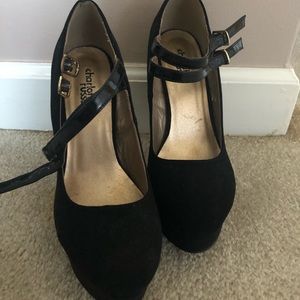 Charlotte Russe Black High Heels